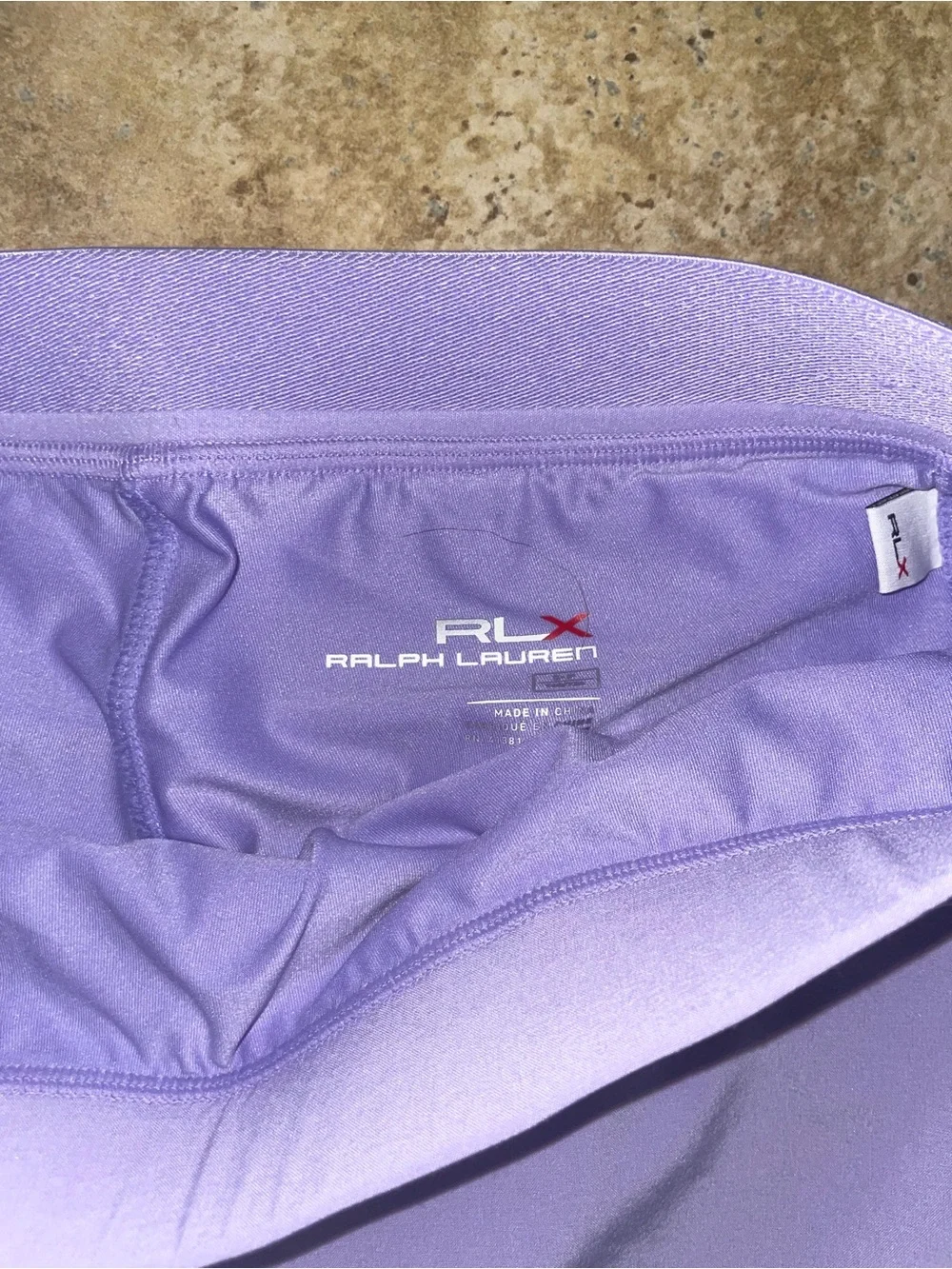 Ralph Lauren RLX Lavender Athletic/ golf  Skort